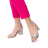 Sandali gioiello da donna con tacco a blocco 6 cm e strass Lora Ferres, Donna, SKU w042000767, Immagine 0